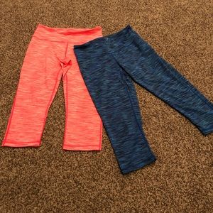 2 pairs of capris